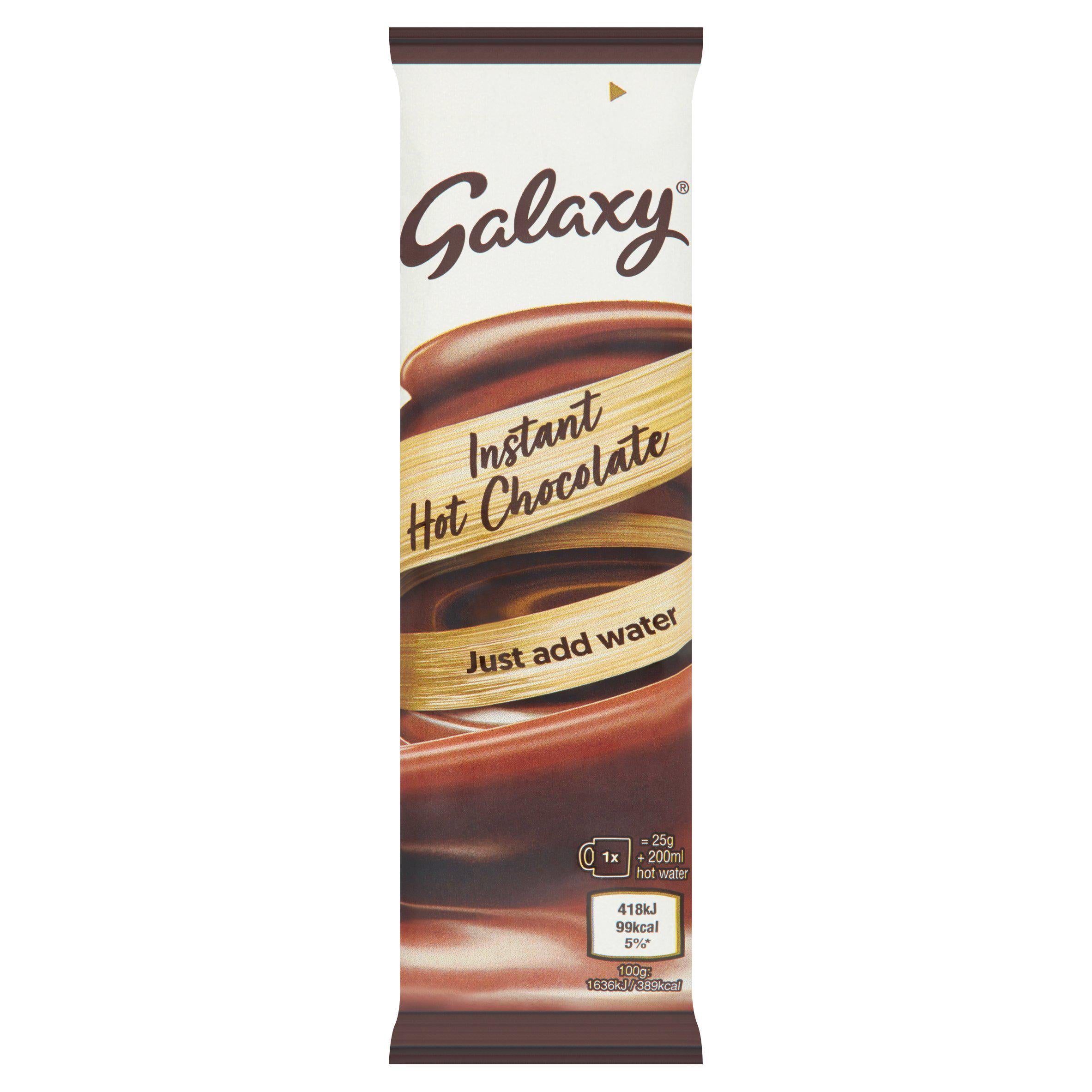 Galaxy Instant Hot Chocolate Sachet 25g GOODS Sainsburys   