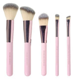 Danielle Creations painted floral makeup brush gift set, imported from the UK