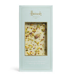 Harrods pistachio-filled white chocolate bar 123g, UK version