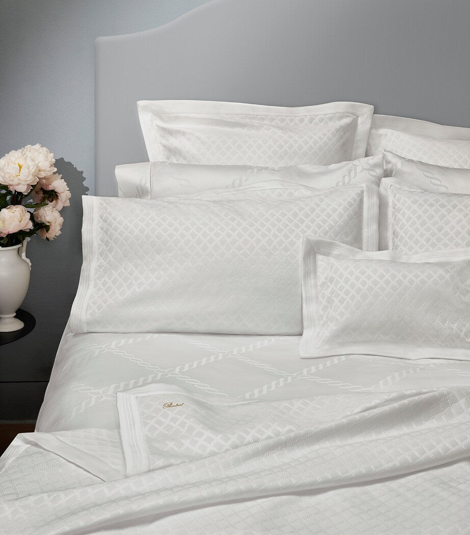 Pratesi Cordone King blanket cover, imported from the UK