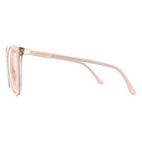 Jimmy Choo Lissa/S cat eye sunglasses nude glitter gold mirror (British brand)