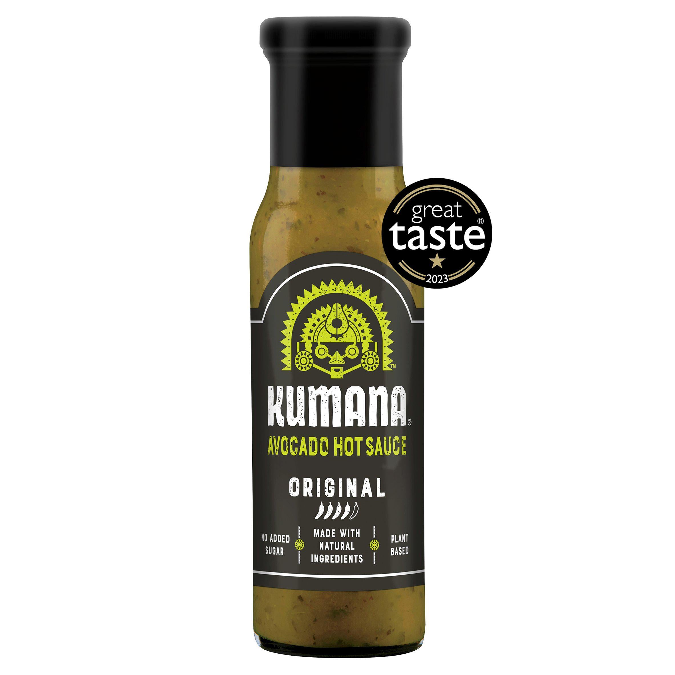 Kumana Avocado Hot Sauce Hot Original 235ml GOODS Sainsburys   