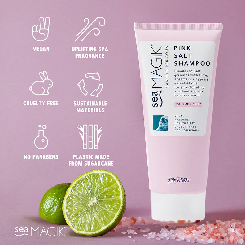 Sea Magik pink salt shampoo 200g (British brand)