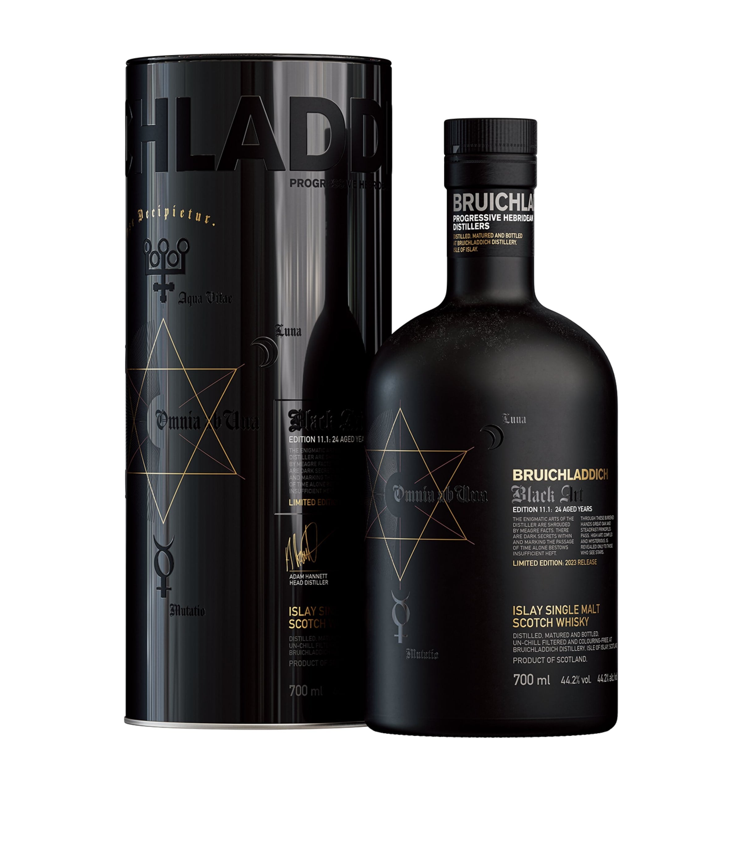 Bruichladdich Port Charlotte Black Art Edition single malt whisky 70cl - British product