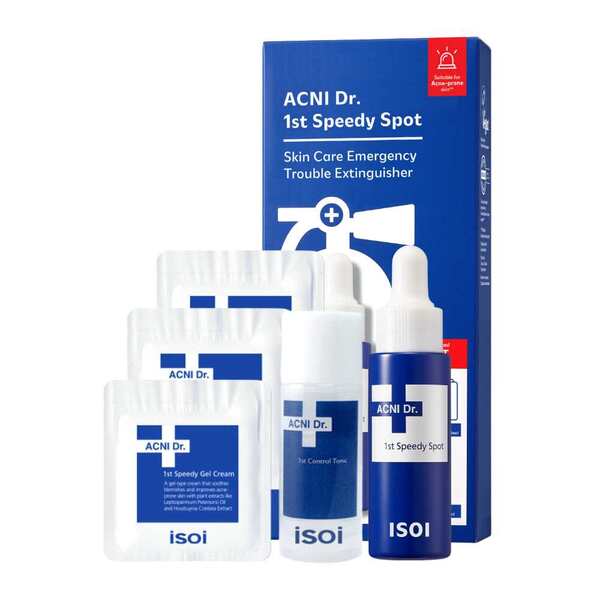 ISOI ACNI Dr. 1st Speedy Spot Kit 3pcs, imported from the UK