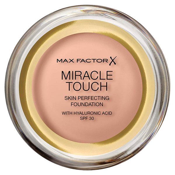 Max Factor Miracle Touch Foundation 45 Warm Almond GOODS Superdrug Blushing Beige 055  