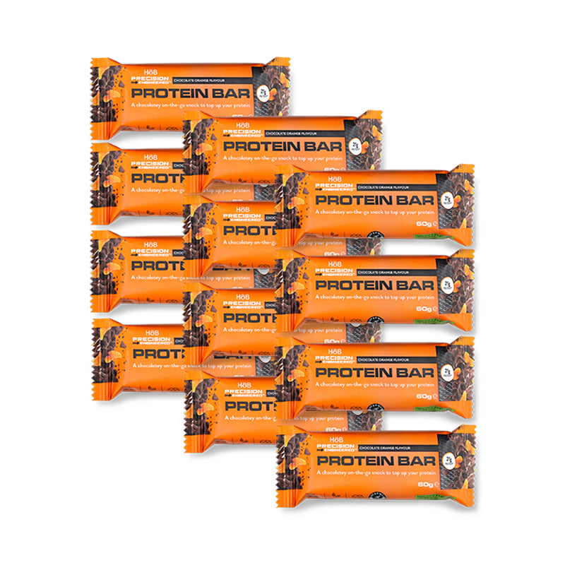 Precision Engineered milk chocolate orange protein bar 12x60g, imported from the UK