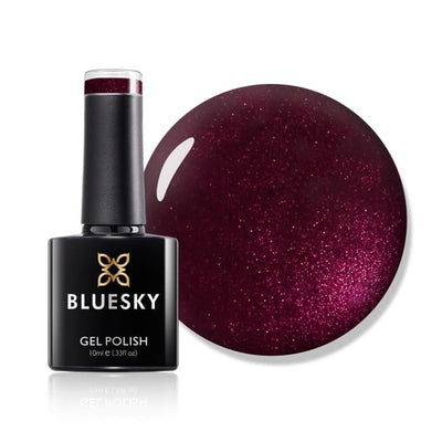 Superdrug Bluesky Gel Polish Dark Lava Vegan Nail Polish- Buy online at McGrocer