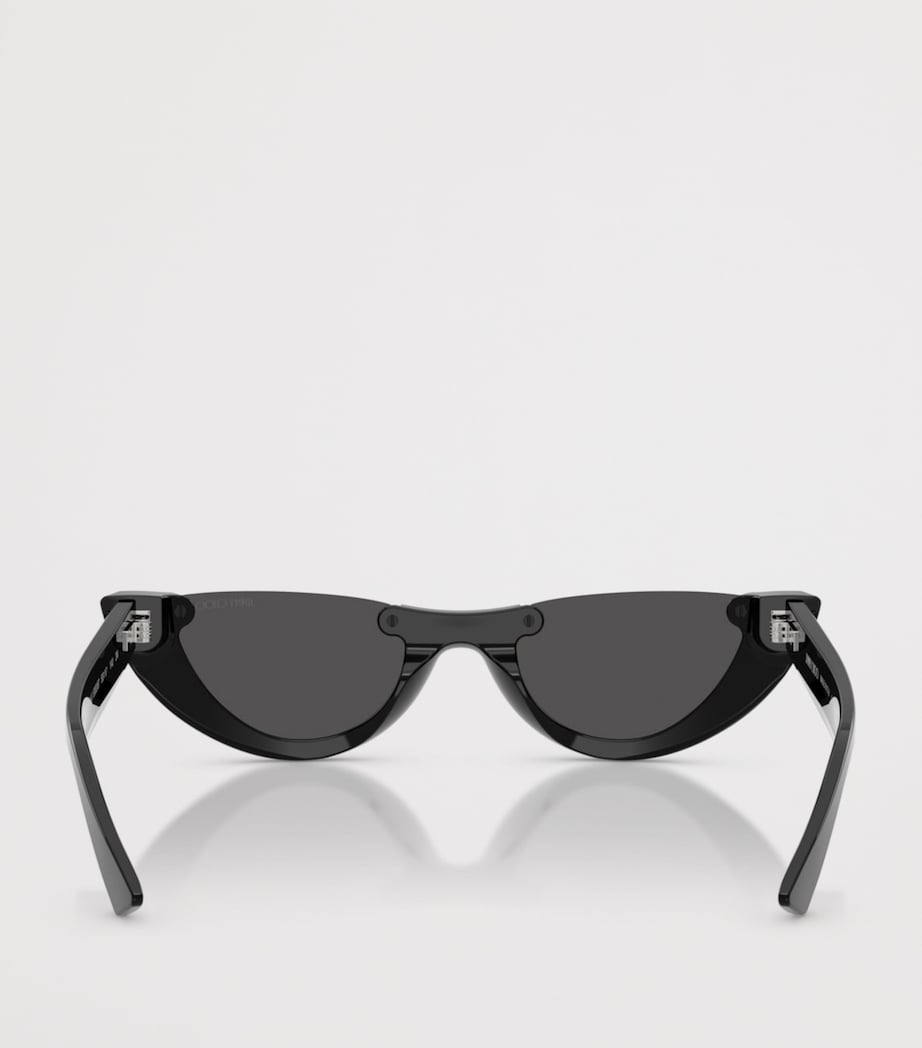 Jimmy Choo oval sunglasses acetate frame, UK version
