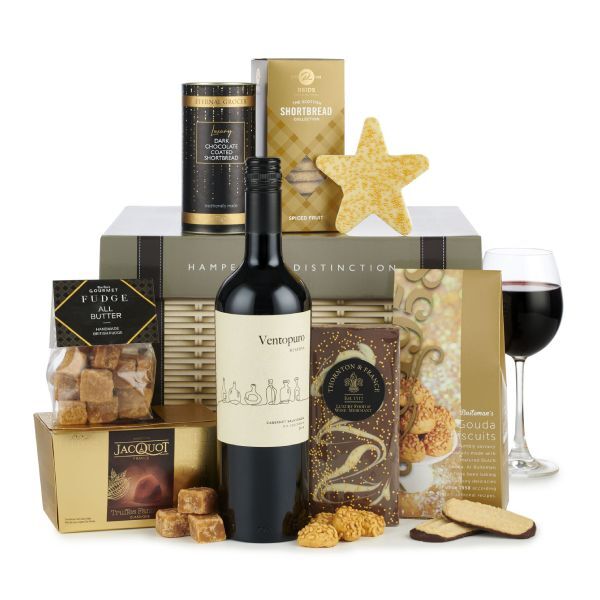 Spicers of Hythe - The Sparkle Hamper with Red Wine Hamper