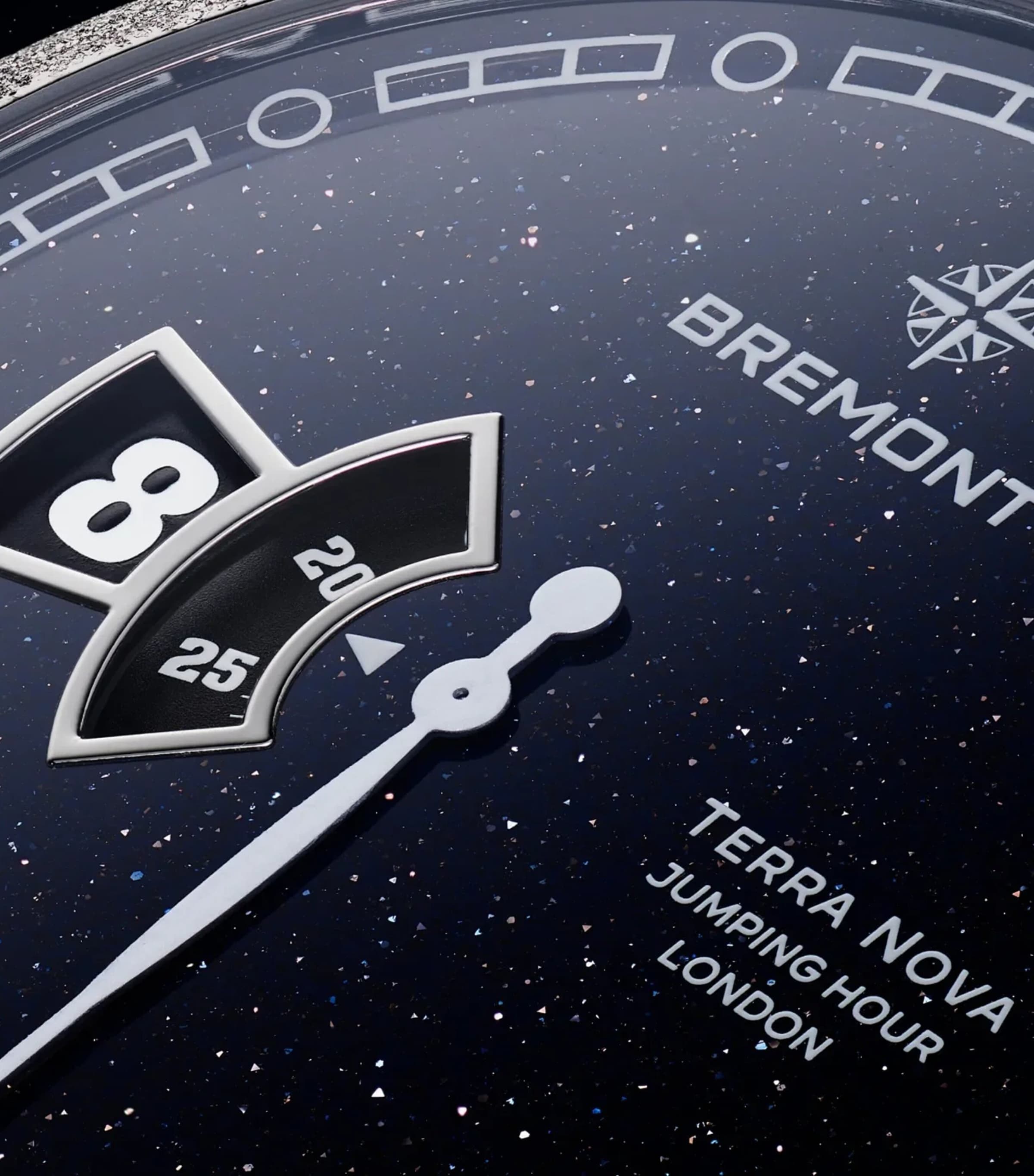 Bremont Jumping Hour Terra Nova watch 40.5mm, imported from the UK