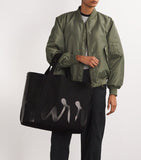 Harrods Large Cotton Logo Tote Bag, UK version