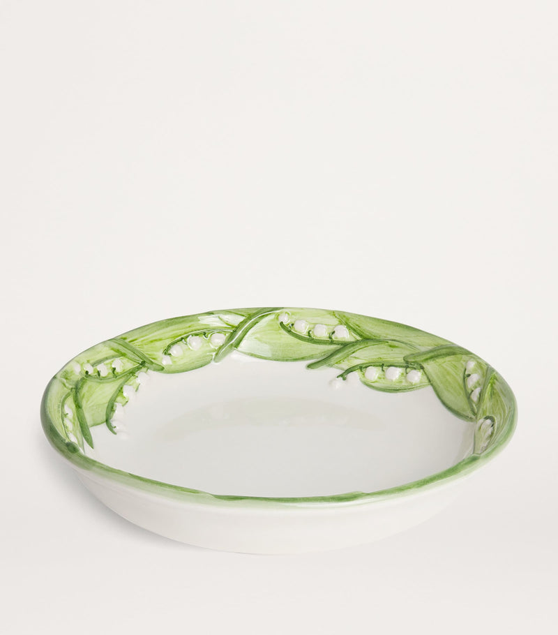 Les-Ottomans Lilly Of The Valley pasta bowl 21cm, UK version