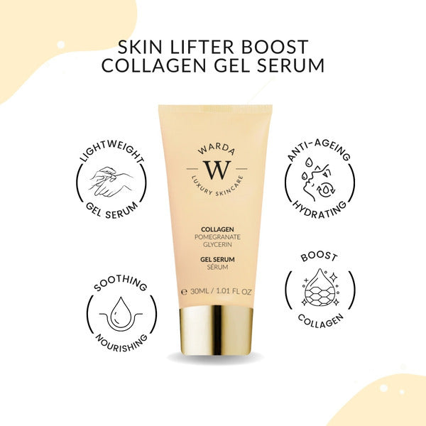 Warda Skin Lifter Boost Collagen Gel Serum 30ml GOODS Superdrug   