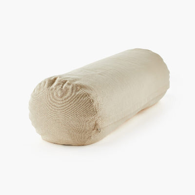 Superdrug Myga Yoga Buckwheat Support Bolster Pillow - Sand- Buy online at McGrocer