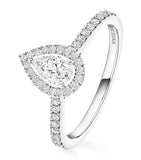 Messika Joy Weißgold-Diamantring 0,45 Karat - Britisches Produkt