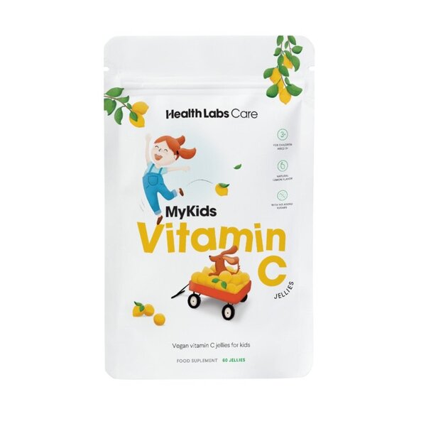 Healthlabs MyKids vegan vitamin C gummies 60 count, UK version