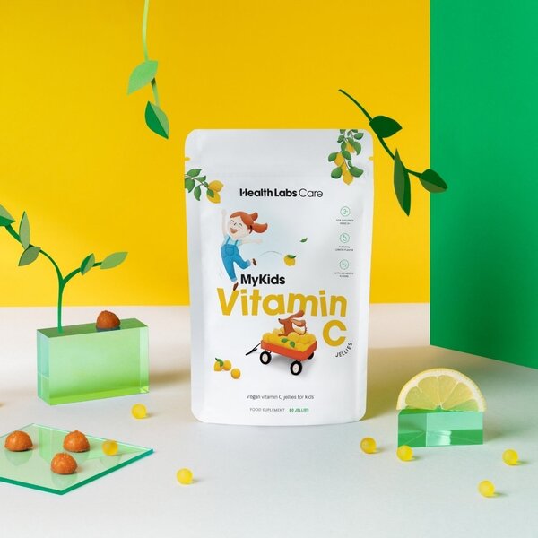 Healthlabs MyKids vegan vitamin C gummies 60 count, UK version