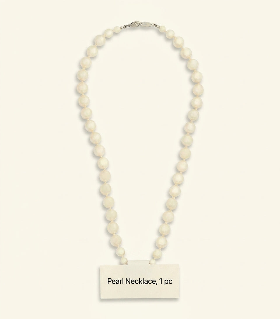 Vivienne Westwood pearl bas relief necklace, imported from the UK