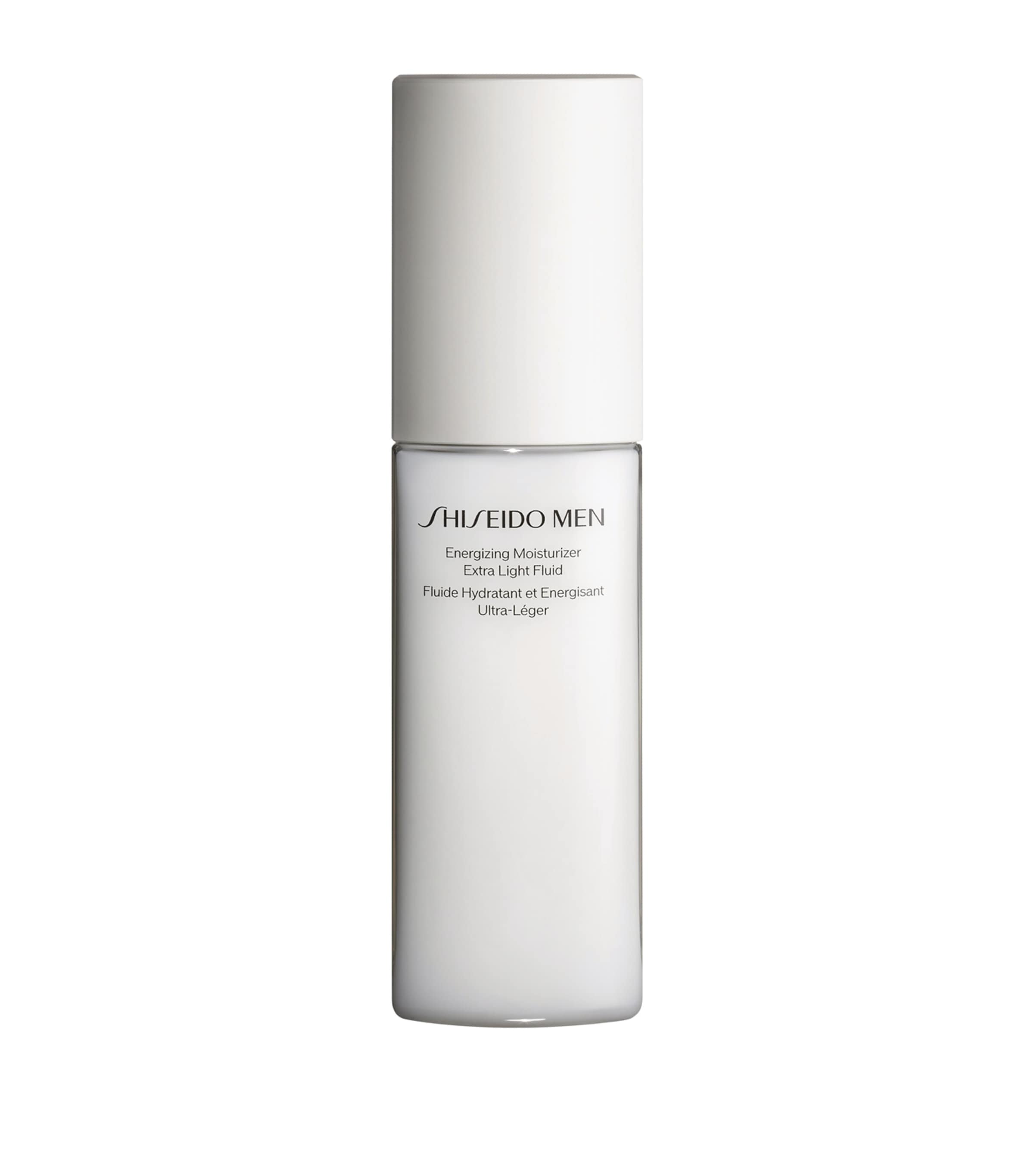 Shiseido men's extra light energizing face moisturizer fluid 100ml (British brand)