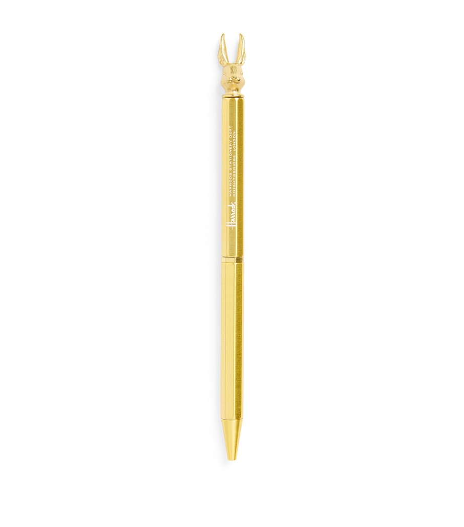Harrods luxury rabbit ballpoint pen - British product