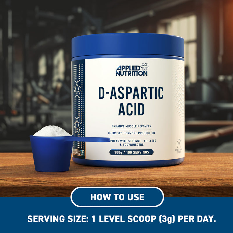 Applied Nutrition D-Aspartic Acid Powder 300g - British product