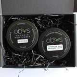 Obvs organic skincare gift set 2x100ml, imported from the UK