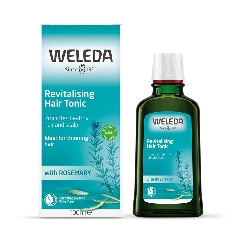 Weleda rosemary revitalising hair tonic 100ml (British brand)