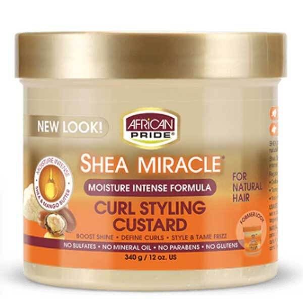 African Pride Shea Butter Miracle Curl Styling Custard