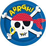 Ahoy Pirate 9" Plate