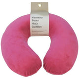 Aidapt Memory Foam Neck Cushion Colour Hot Pink