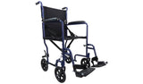 Aidapt Steel Compact Blue Transit Chair