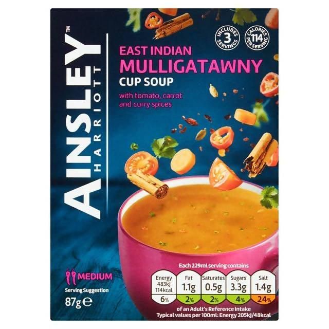 Ainsley Harriott East Indian Mulligatawny Cup Soup x3 87g