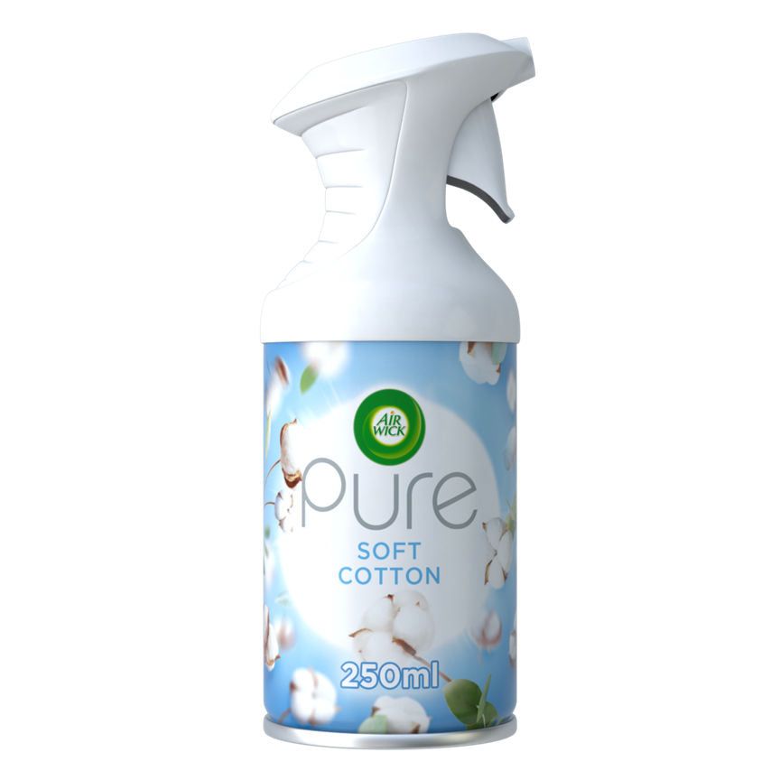 Air Wick Aerosol Spray Air Freshener, Soft Cotton - McGrocer