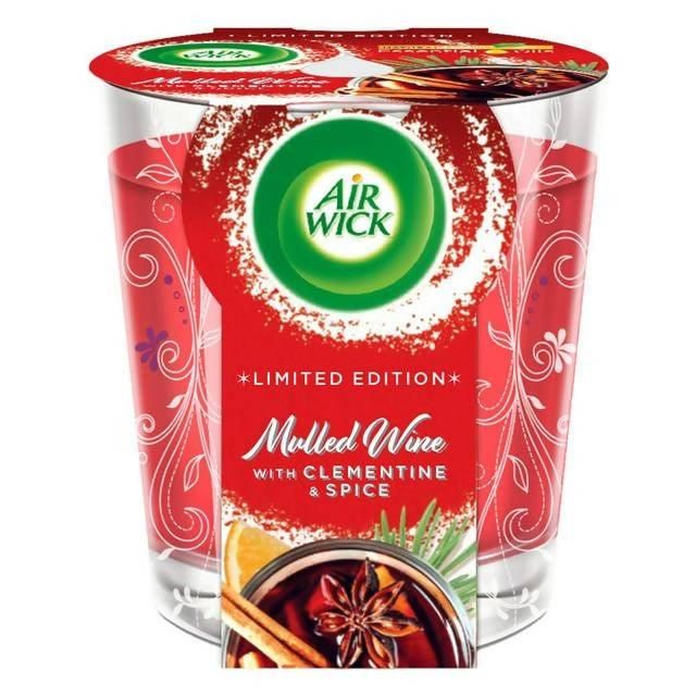 Air Wick Limited Edition Candle, Mulled Wine