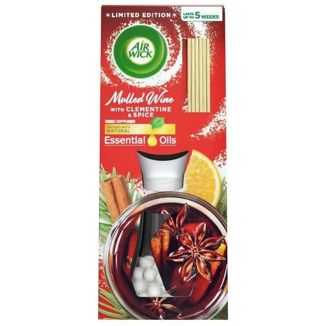 Air Wick Limited Edition Reed Diffuser, Mulled Wine