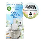 Airwick Crisp Linen & Lilac Plug In Refill