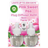 Airwick Pink Sweet Pea Plug In Twin Refill   2 x 17ml