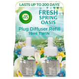 Airwick Plug In Twin Refill Fresh Sprin