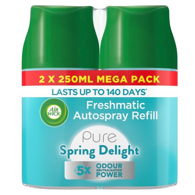 Airwick Pure Spring Delight Freshmatic Twin Refill   2 x 250ml