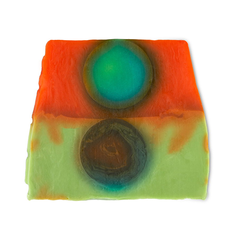 Lush Alban Elfed apple and oakwood soap, imported from the UK