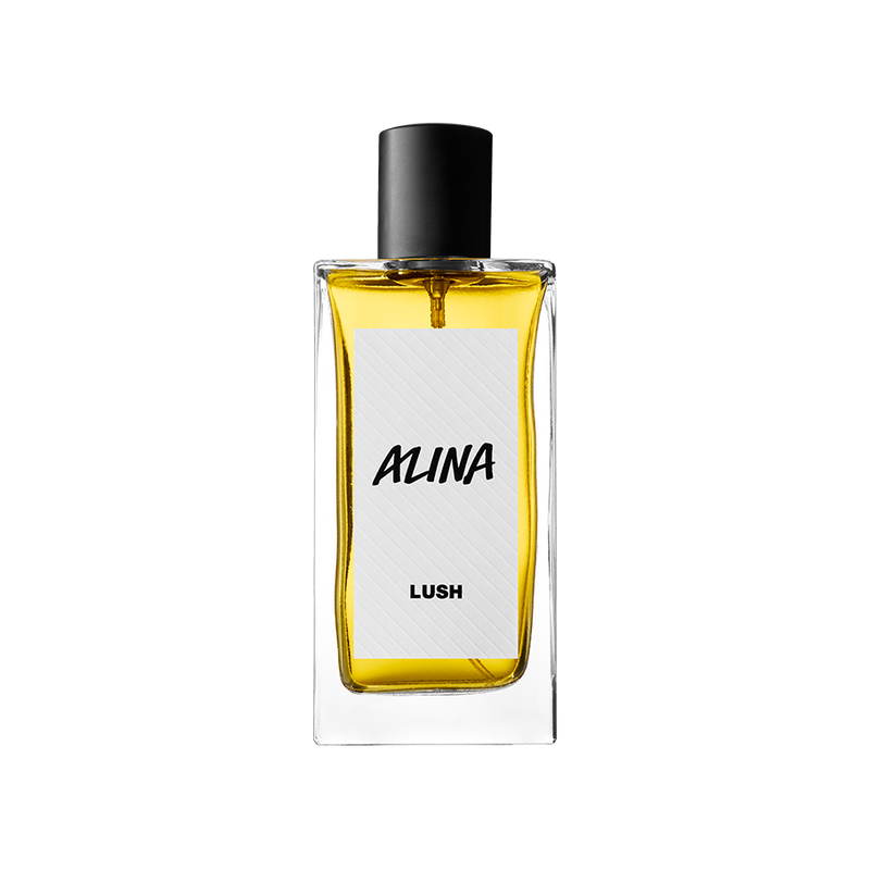Lush Alina perfume with floral and woody notes - British product