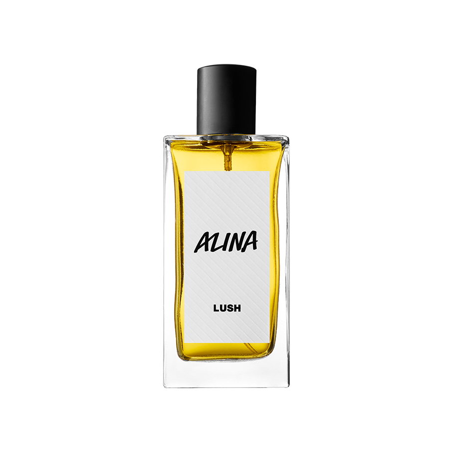 Lush Alina perfume with floral and woody notes - British product
