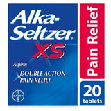 Alka Seltzer Antacid XS Effervescent Pain Relief 20 Tablets