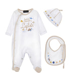 All-In-One, Hat and Bib Set (1-9 Months)