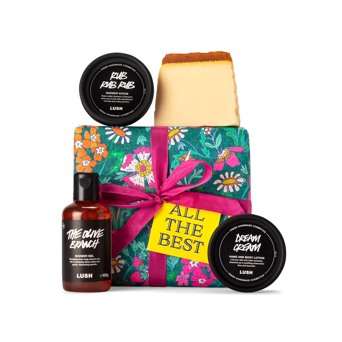 Lush All The Best Gift set of toiletries - British product