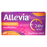 Allevia Tablets Hayfever Allergy Relief, Pack of 15