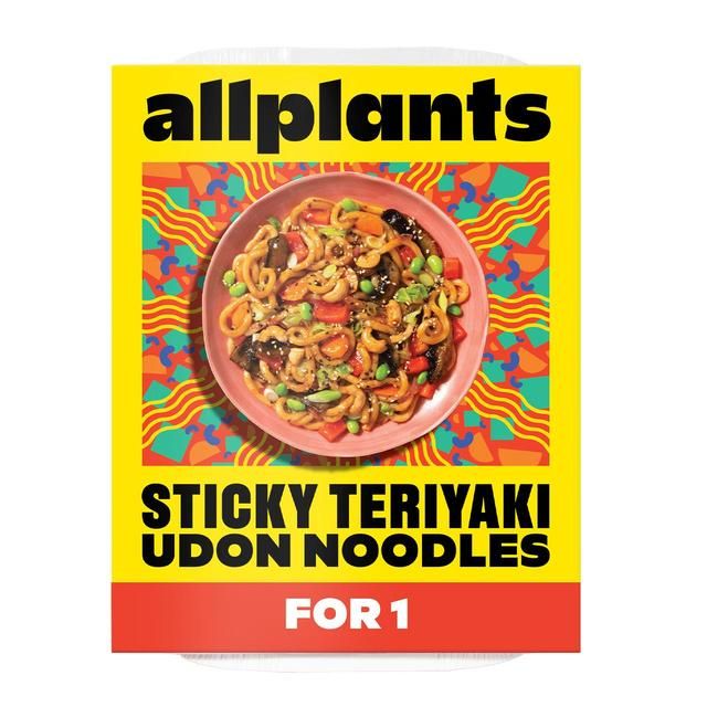 allplants Sticky Teriyaki Udon Noodles for 1   351g