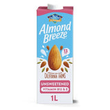 Almond Breeze Long Life Unsweetened Almond Milk Alternative   1L