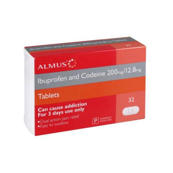 Almus Ibuprofen & Codeine Tablets 32s